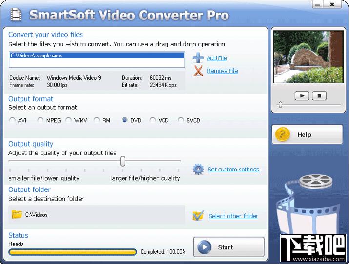 SmartSoft Video Converter Standard,SmartSoft Video Converter Standard下载,SmartSof