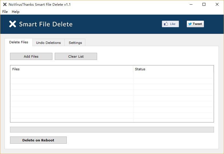 NoVirusThanks Smart File Delete下载,文件安全删除工具,文件安全删除