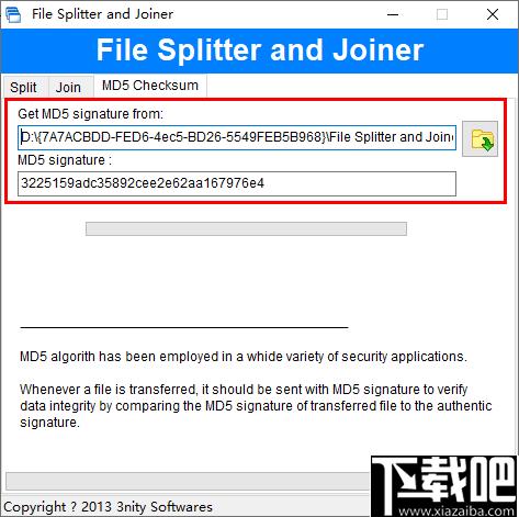 File Splitter and Joiner下载,文件拆分,文件管理